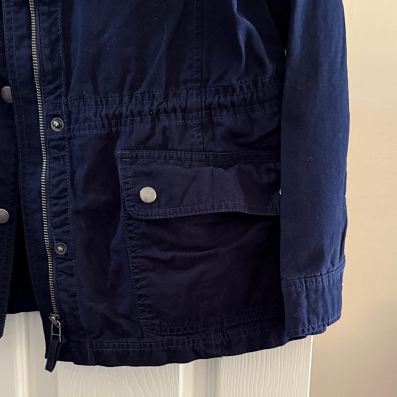 Talbots Navy Lightweight Spring Jacket - Picture 3 of 4